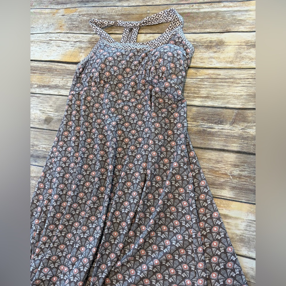 Prana Organic Cotton Racerback Skater Dress - Picture 2 of 7